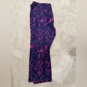 Avia Navy and Pink Floral Leggings